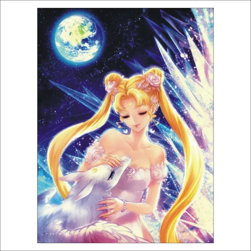 5D DIY Diamond Painting Full Diamond Cross Stitch Embroidery Square Sailor Moon Home Decoration Painting Set Mural T158
5D DIY Diamond Painting Full Diamond Cross Stitch Embroidery Square Sailor Moon Home Decoration Painting Set Mural T158