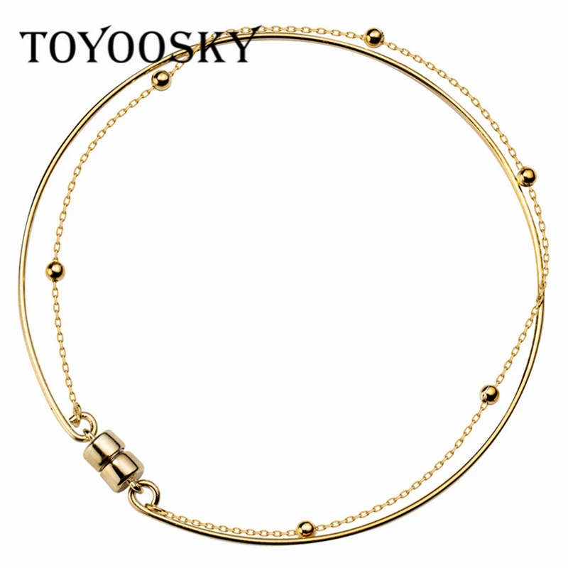 925 Sterling Silver Bracelet Women Fashion Simple Double-layer Bracelet Current Magnetic Bracelet Personality Bracelets Jewelry
925 Sterling Silver Bracelet Women Fashion Simple Double-layer Bracelet Current Magnetic Bracelet Personality Bracelets Jewelry