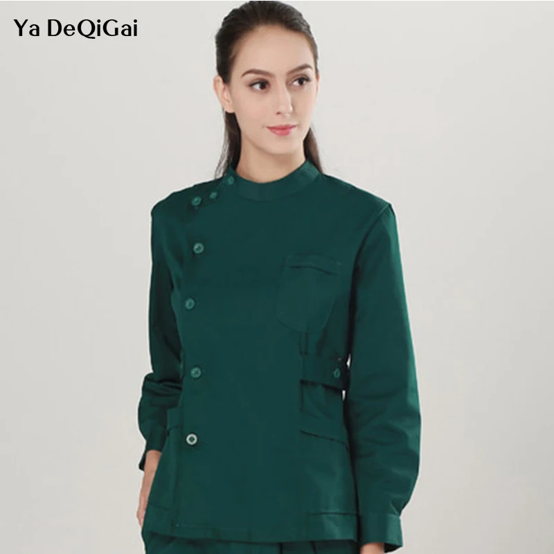 Medical uniforms hospital women medical clothing nursing scrubs clothes set dental clinic beauty salon surgical suit Wholesale
Medical uniforms hospital women medical clothing nursing scrubs clothes set dental clinic beauty salon surgical suit Wholesale