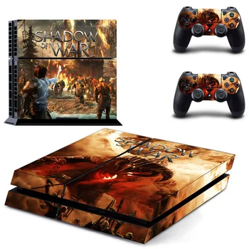 Game Shadow of War PS4 Skin Sticker Decal for Sony PlayStation 4 Console and 2 Controller Skin PS4 Sticker Vinyl Accessory
Game Shadow of War PS4 Skin Sticker Decal for Sony PlayStation 4 Console and 2 Controller Skin PS4 Sticker Vinyl Accessory