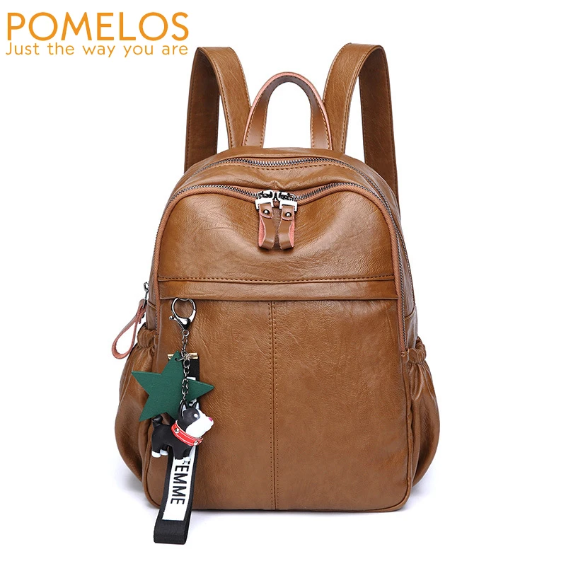 POMELOS Preppy Style High Quality Women Leather Backpack Female Travel Backpacks Back Pack School Bag For Teenage Girls Backpack
POMELOS Preppy Style High Quality Women Leather Backpack Female Travel Backpacks Back Pack School Bag For Teenage Girls Backpack