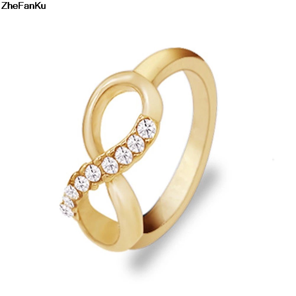 2019 High Quality sexy women Ring Luxury Metal Zircon Simple 8 Word Accessories Ring Gold Wholesale&Retail Hot Sales
2019 High Quality sexy women Ring Luxury Metal Zircon Simple 8 Word Accessories Ring Gold Wholesale&Retail Hot Sales