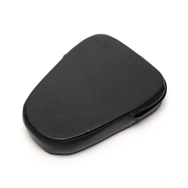 Negro y Naranja Personalizado Se Ajusta Yamaha XVS 650 Dragstar trasera de cuero cubierta de asiento