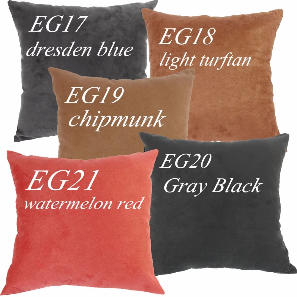 EG17 EG18 EG19 EG20 EG21 Gray Black Red brown Soft Faux Leather Micro Suede Cushion Cover Pillow Case ( custom made )
EG17 EG18 EG19 EG20 EG21 Gray Black Red brown Soft Faux Leather Micro Suede Cushion Cover Pillow Case ( custom made )