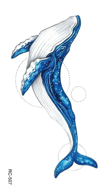 Waterproof Temporary Tattoo Stickers fish whale fake Tattoo Geometric animal Flash Tattoo Hand Back Foot for Girl Women Men
Waterproof Temporary Tattoo Stickers fish whale fake Tattoo Geometric animal Flash Tattoo Hand Back Foot for Girl Women Men
