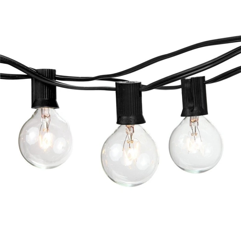 G40 String Hanging Lights Globe Bulb String Lights w/ 25 Clear Globe Bulbs EU 220V Vintage Bulb Party Outdoor Hanging Lighting
G40 String Hanging Lights Globe Bulb String Lights w/ 25 Clear Globe Bulbs EU 220V Vintage Bulb Party Outdoor Hanging Lighting