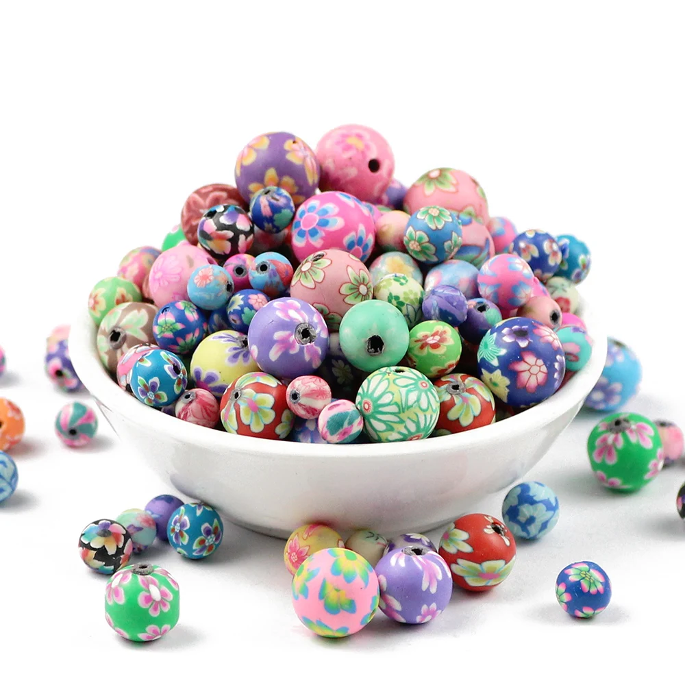 JHNBY Pattern Round Polymer Clay 6 8 10 12 14mm 50pcs Loose Flower Fimo Beads Girl Diy Accessories for Jewelry Bracelet Making
JHNBY Pattern Round Polymer Clay 6 8 10 12 14mm 50pcs Loose Flower Fimo Beads Girl Diy Accessories for Jewelry Bracelet Making