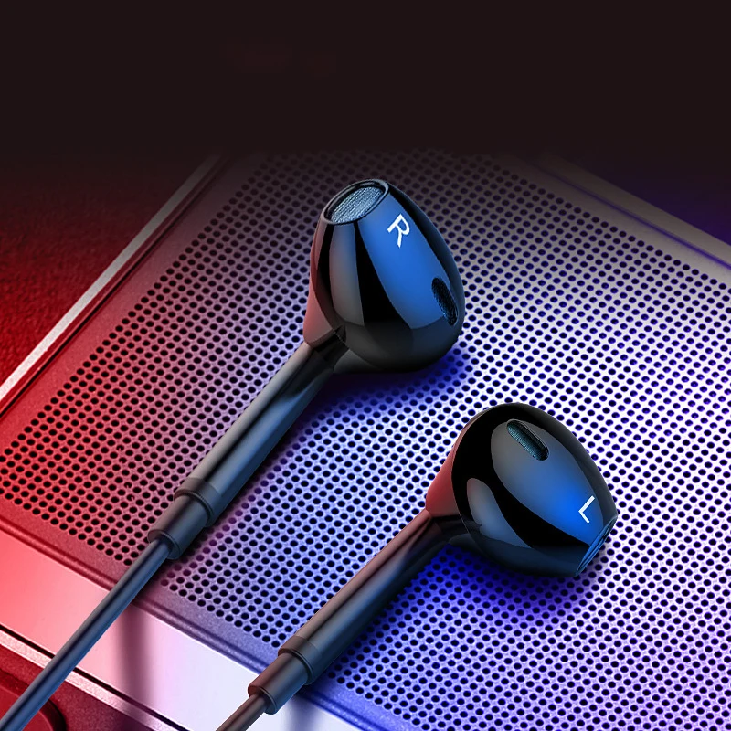3.5MM Jack Noise Reduction In-ear Wire Subwoofer Headset HD Stereo Music Earphone Sport Earbuds Earpieces with Mic
3.5MM Jack Noise Reduction In-ear Wire Subwoofer Headset HD Stereo Music Earphone Sport Earbuds Earpieces with Mic
