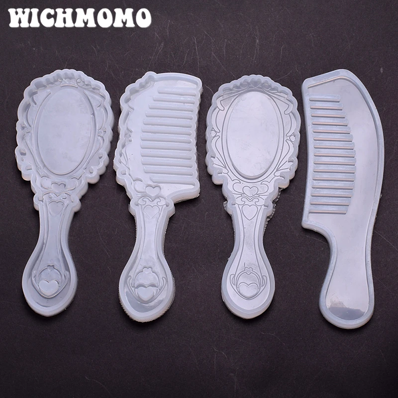 2019 New Fashion 1PCS Combs Mirrors Craft DIY Transparent UV Resin Liquid Silicone Combination Molds for Making Jewelry
2019 New Fashion 1PCS Combs Mirrors Craft DIY Transparent UV Resin Liquid Silicone Combination Molds for Making Jewelry