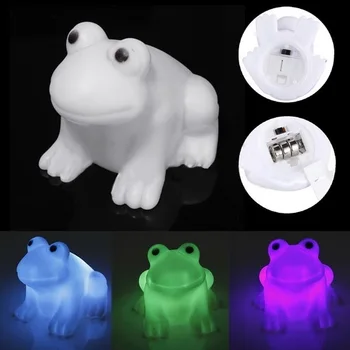 Energy Magic LED Cute Frog Night Light Novelty Lamp Changing Colors Colorful With Button Cell
Energy Magic LED Cute Frog Night Light Novelty Lamp Changing Colors Colorful With Button Cell