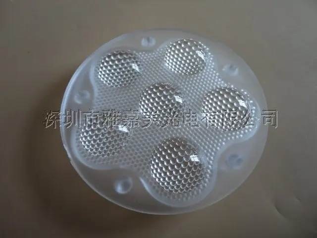 PMMA optical convex 6 in 1 lens diameter 73MM bead LED lens,High-power LED Piece lens
PMMA optical convex 6 in 1 lens diameter 73MM bead LED lens,High-power LED Piece lens