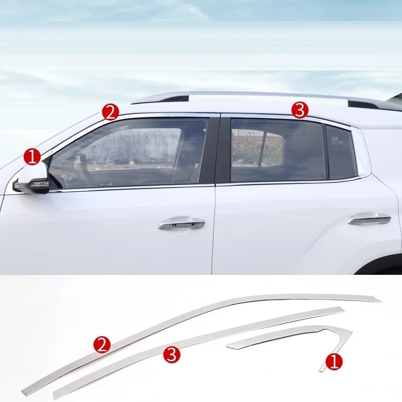 Modified Chromium Automobile Body Window Door Exterior Fashion Mouldings Sticker Strip Trim Accessories 18 19 FOR Hyundai IX35
Modified Chromium Automobile Body Window Door Exterior Fashion Mouldings Sticker Strip Trim Accessories 18 19 FOR Hyundai IX35