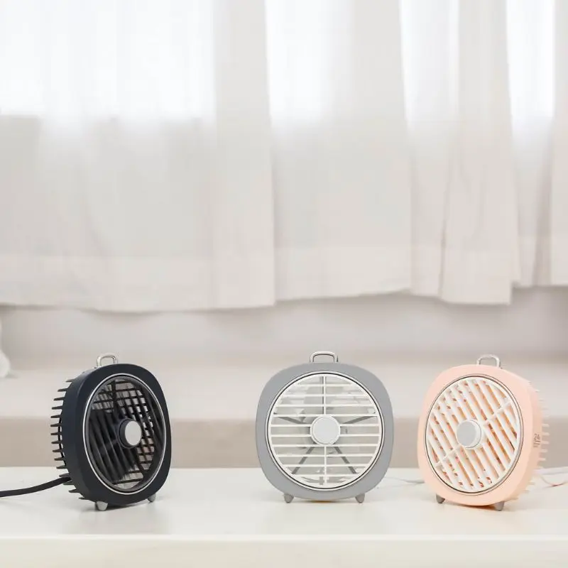 Multi-function desktop mini charging USB fan Portable home retro night light electric fan Drop ship
Multi-function desktop mini charging USB fan Portable home retro night light electric fan Drop ship