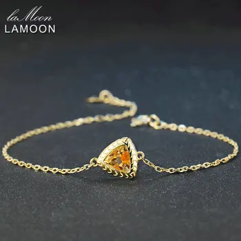 LAMOON 925 Sterling Silver Bracelet Woman Citrine Gemstone Bracelet 14K Gold Plated Fine Jewelry designer bracelet LMHI044
LAMOON 925 Sterling Silver Bracelet Woman Citrine Gemstone Bracelet 14K Gold Plated Fine Jewelry designer bracelet LMHI044