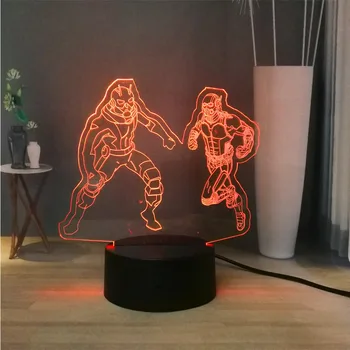 New 3D Marvel Figure 7 Color Change Super Hero Cool Ant-Man USB Touch Remote LED Night Light Decoration Atmosphere Desk Light 
New 3D Marvel Figure 7 Color Change Super Hero Cool Ant-Man USB Touch Remote LED Night Light Decoration Atmosphere Desk Light