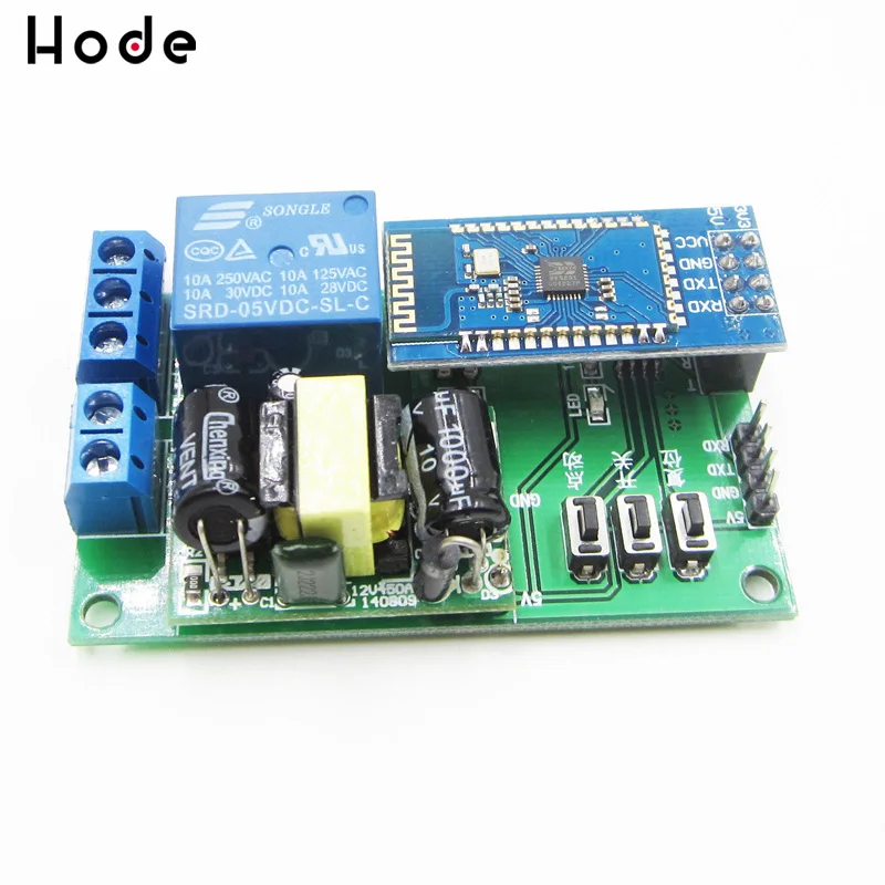 AC 220V to DC 5V 1 Channel Key Trigger Bluetooth Control Relay Power Supply Module SCM TTL Serial Port Cycle Timer
AC 220V to DC 5V 1 Channel Key Trigger Bluetooth Control Relay Power Supply Module SCM TTL Serial Port Cycle Timer