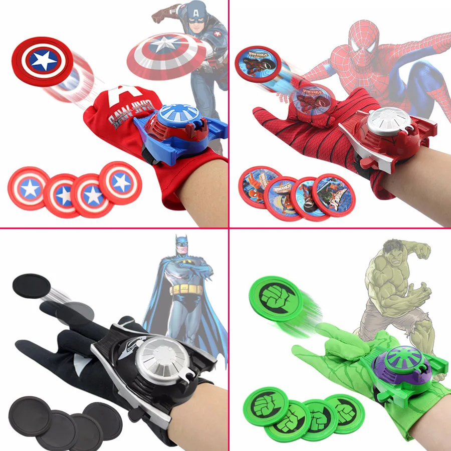 New Spiderman Glove Avengers Cosplay Glove Gun Batman Launchers Super heroes Toy Gun Heros Launchers Toy Children Toys DS19
New Spiderman Glove Avengers Cosplay Glove Gun Batman Launchers Super heroes Toy Gun Heros Launchers Toy Children Toys DS19