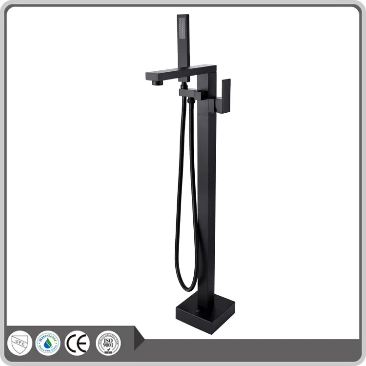 Bathroom Solid Brass Floor Mount Shower set Mixer Valve 2 Function Matte Black square Bathtub Filler Mixer Taps shower faucets
Bathroom Solid Brass Floor Mount Shower set Mixer Valve 2 Function Matte Black square Bathtub Filler Mixer Taps shower faucets