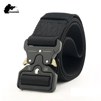 New 4.5cm Cobra Buckle Tactical Belt High Quality Nylon 125cm Casual Braided Belt Men Women Military Training Belt H3E12
New 4.5cm Cobra Buckle Tactical Belt High Quality Nylon 125cm Casual Braided Belt Men Women Military Training Belt H3E12