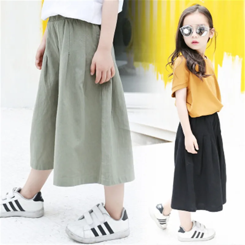 Girl Pants Kids Leggints Trousers Child Summer Girl Casual Chiffon Pleated Pants Wild Wide Leg Pants Loose Baby Pant Thin AA2839
Girl Pants Kids Leggints Trousers Child Summer Girl Casual Chiffon Pleated Pants Wild Wide Leg Pants Loose Baby Pant Thin AA2839