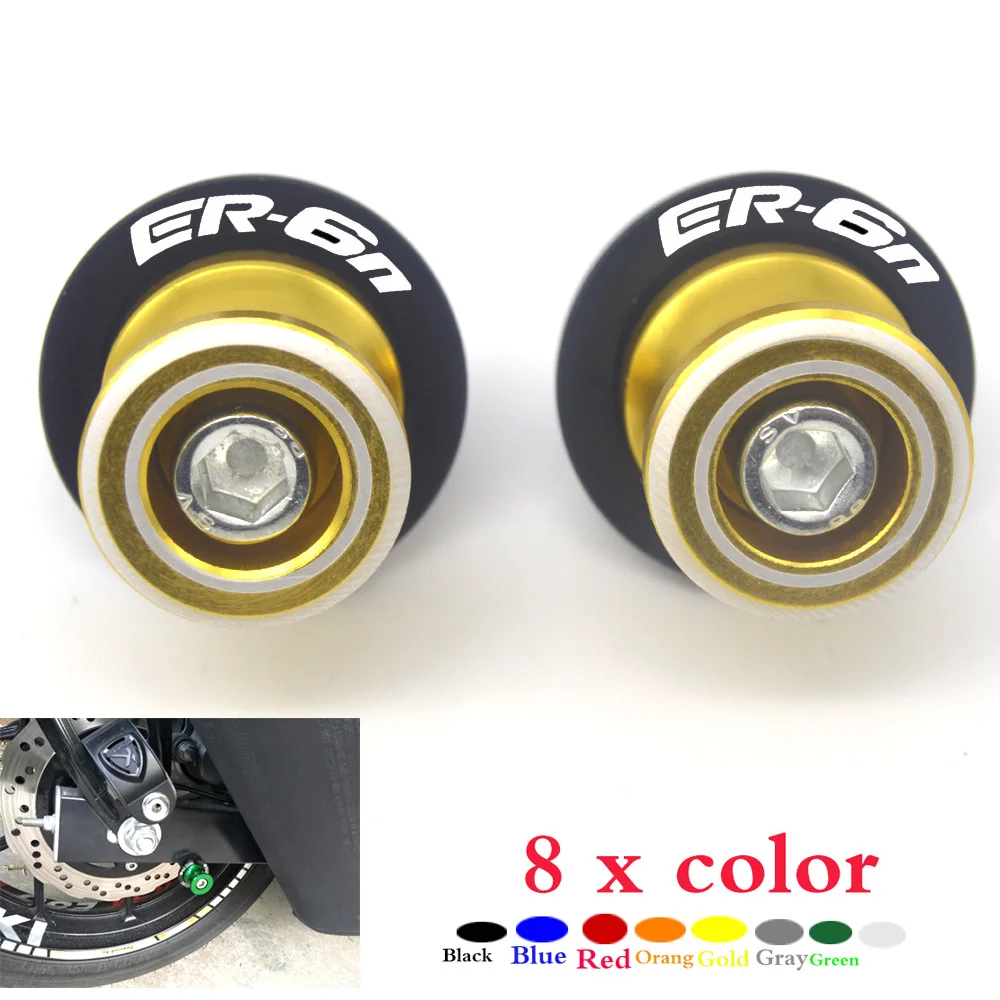 CNC Motorcycle Frame Stands Screws sliders Swingarm Spools Slider For Kawasaki ER6N ER 6N ER6F ER 6F 2006- 2016 10M
CNC Motorcycle Frame Stands Screws sliders Swingarm Spools Slider For Kawasaki ER6N ER 6N ER6F ER 6F 2006- 2016 10M