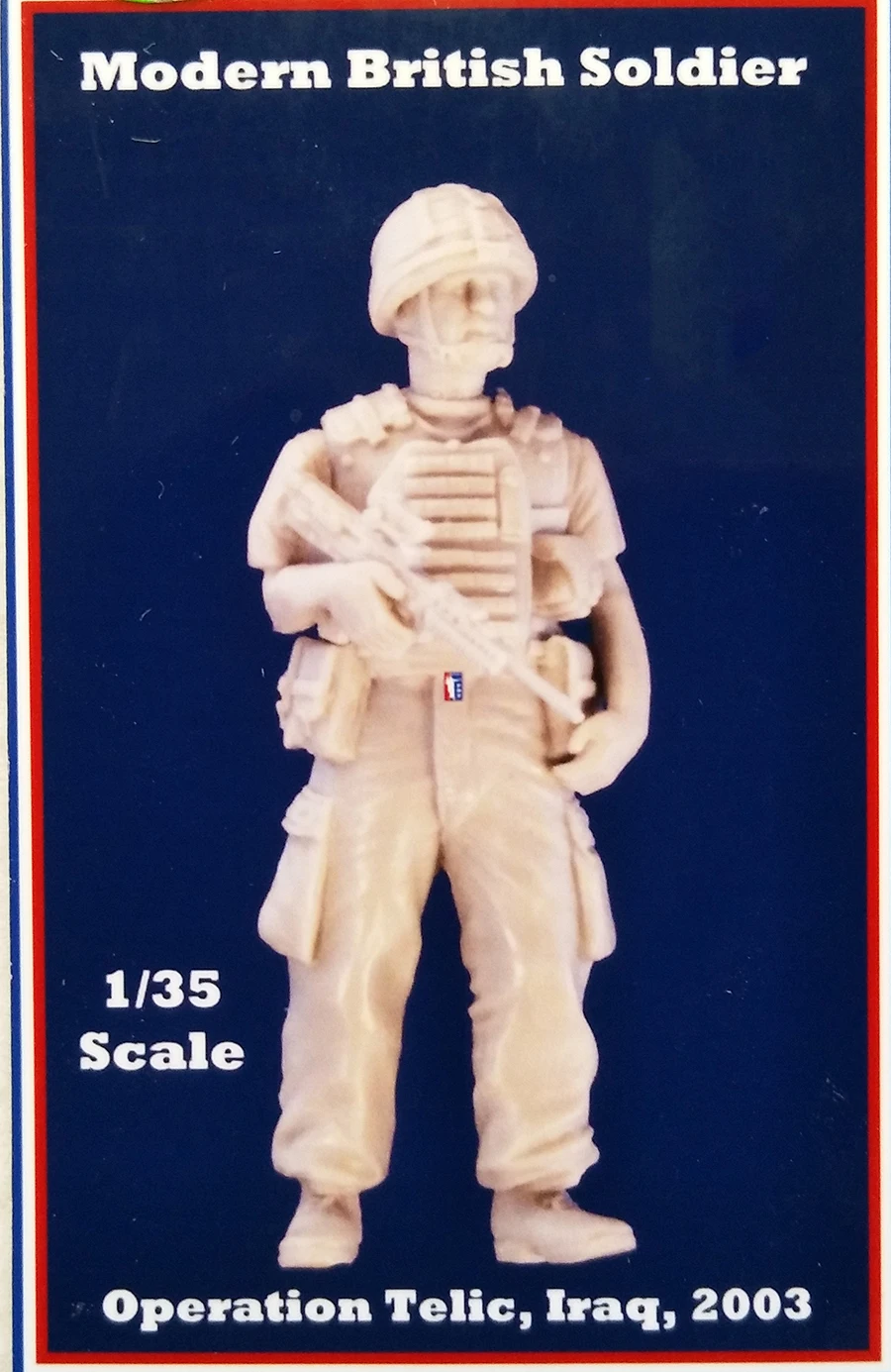 Unpainted Kit 1/35 MODERN BRITISH SOLDIER figure Historical Resin kit miniature model
Unpainted Kit 1/35 MODERN BRITISH SOLDIER figure Historical Resin kit miniature model