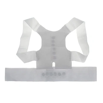 Health Beauty Care 1Pcs White Unisex Power Magnetic Posture Support Corrector Back And Shoulder Brace Belt Size L/Size XL
Health Beauty Care 1Pcs White Unisex Power Magnetic Posture Support Corrector Back And Shoulder Brace Belt Size L/Size XL