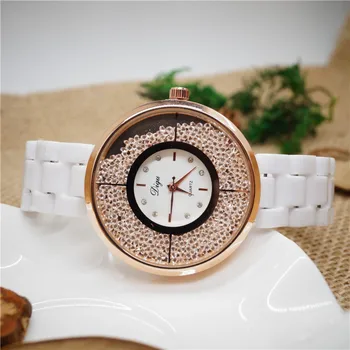2018 New Quicksand Dial Anti-ceramic Strap Casual Fashion Exquisite Precision High-end Luxury Women's Quartz watch
2018 New Quicksand Dial Anti-ceramic Strap Casual Fashion Exquisite Precision High-end Luxury Women's Quartz watch