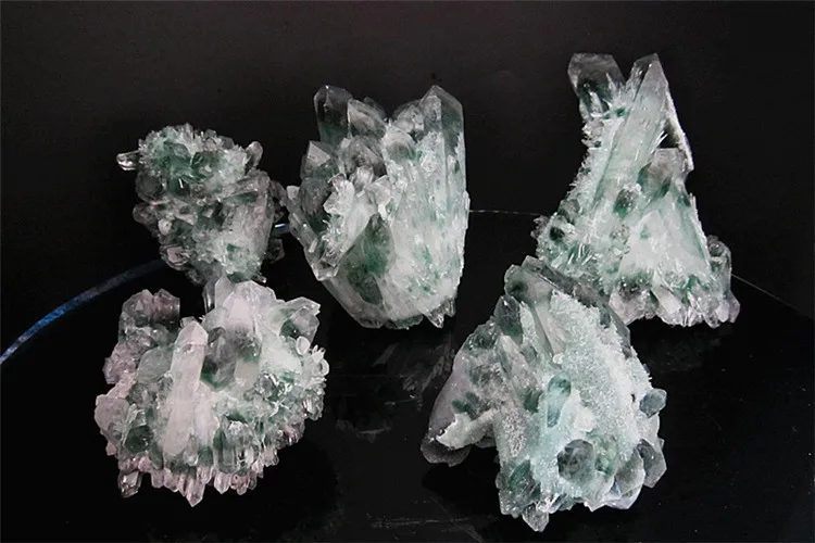 1000g green ghost cluster crystal Stone clear Quartz Crystal cluster natural specter quartz cluster specimen healing
1000g green ghost cluster crystal Stone clear Quartz Crystal cluster natural specter quartz cluster specimen healing