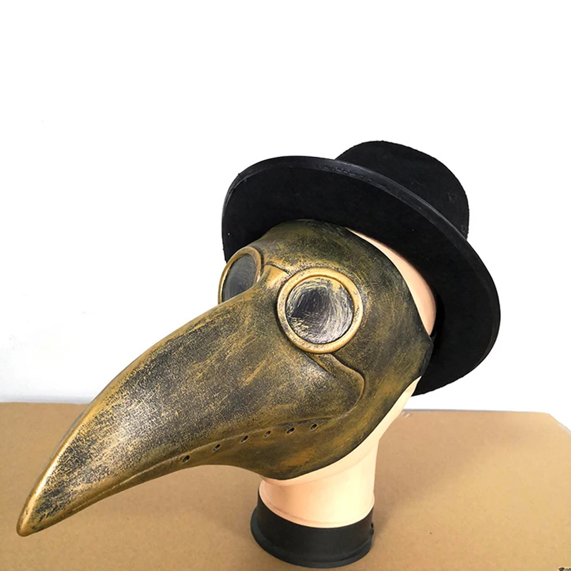 Steampunk Plague Bird Mask Doctor Mask Long Nose Cosplay Fancy Mask Exclusive Gothic Retro Rock Latex Halloween Mask
Steampunk Plague Bird Mask Doctor Mask Long Nose Cosplay Fancy Mask Exclusive Gothic Retro Rock Latex Halloween Mask