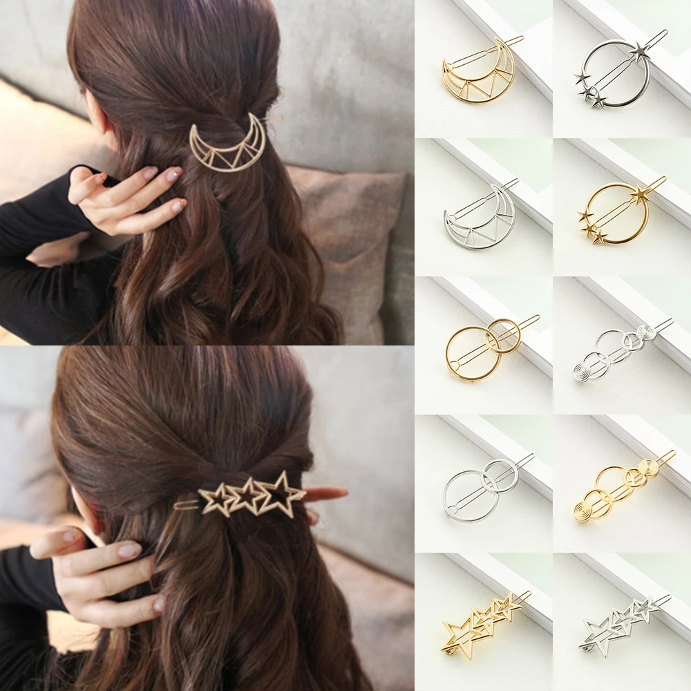 1PC Metal Fashion Women Girls Hollow Hair Clips Metal Hairpins Alloy Hairgrip Barrette Hair Ornament Accessories mujer 29#A
1PC Metal Fashion Women Girls Hollow Hair Clips Metal Hairpins Alloy Hairgrip Barrette Hair Ornament Accessories mujer 29#A