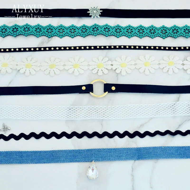 New fashion jewelry mix design flower choker necklace set 1set=8pieces gift for women girl N2082
New fashion jewelry mix design flower choker necklace set 1set=8pieces gift for women girl N2082