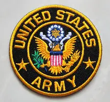 Cheap custom United States Army patches high quality US Army Logo Embroidered Iron on Patch hot sale us patche Embroidered
Cheap custom United States Army patches high quality US Army Logo Embroidered Iron on Patch hot sale us patche Embroidered