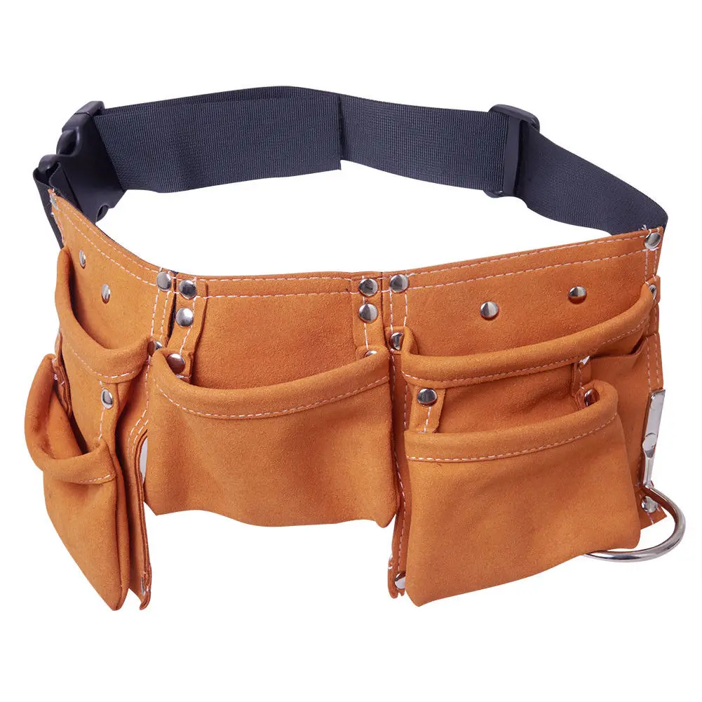 Adjustable Tool Bag Belt Screwdriver Children Real Leather Tool Belt Work Bag Garden Repair Waist Bag Orange
Adjustable Tool Bag Belt Screwdriver Children Real Leather Tool Belt Work Bag Garden Repair Waist Bag Orange