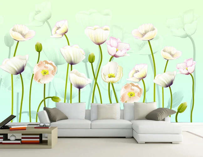 Custom flowers wallpaper 3D, hand drawn fresh flowers for the living room bedroom TV background wall waterproof papel de parede
Custom flowers wallpaper 3D, hand drawn fresh flowers for the living room bedroom TV background wall waterproof papel de parede