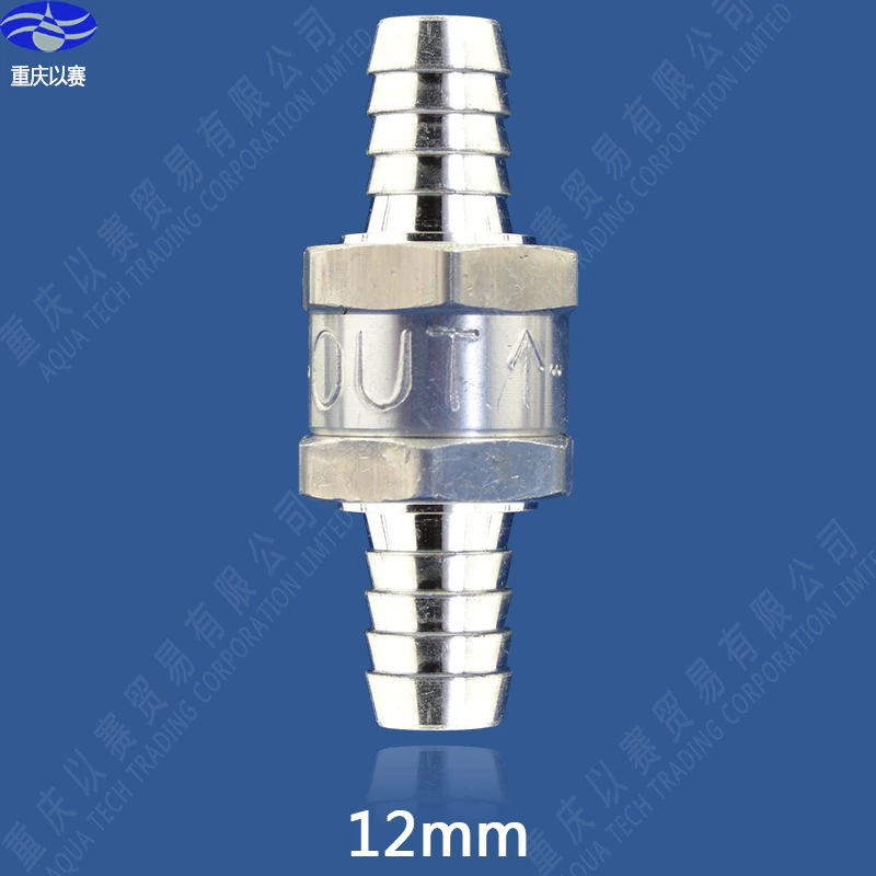 AQTCVA12 Automobile Gasoline Diesel Fuel Supply Sliver Aluminum Alloy Check Valves Pump Hose
AQTCVA12 Automobile Gasoline Diesel Fuel Supply Sliver Aluminum Alloy Check Valves Pump Hose