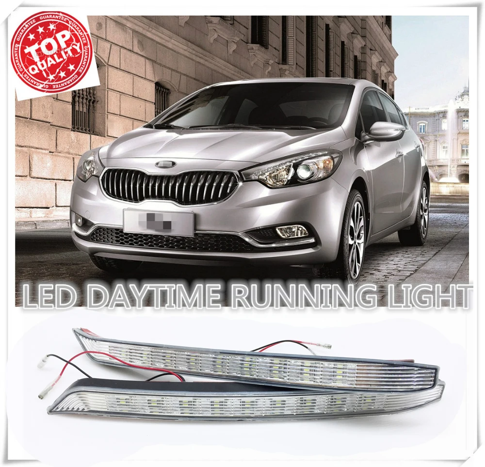 Factory direct sales Super bright LED DRL Daytime Running Lights for KIA K3 2012 2013 2014 2015 with fog lamp
Factory direct sales Super bright LED DRL Daytime Running Lights for KIA K3 2012 2013 2014 2015 with fog lamp