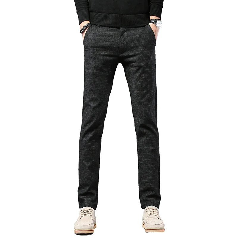 Men Plaid Formal Dress Pants Spring Autumn Suit Pants Cotton Men Slim Casual Trousers For Business Wedding Plus Size 28-36
Men Plaid Formal Dress Pants Spring Autumn Suit Pants Cotton Men Slim Casual Trousers For Business Wedding Plus Size 28-36