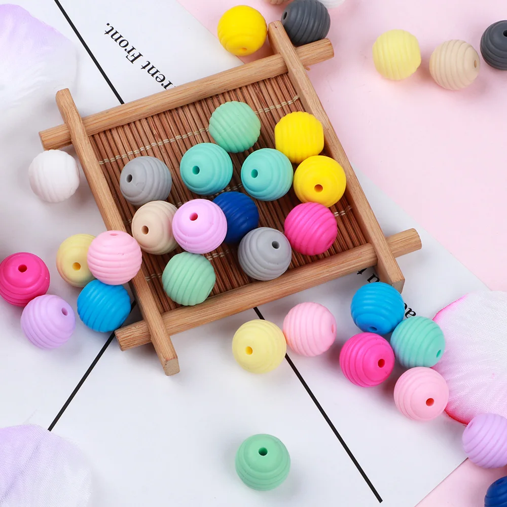 TYRY.HU 50pc Silicone Beads Round Spiral Shape Baby Chewable Nursing Beads Baby Teething Necklace BPA Free DIY Jewelry Making
TYRY.HU 50pc Silicone Beads Round Spiral Shape Baby Chewable Nursing Beads Baby Teething Necklace BPA Free DIY Jewelry Making