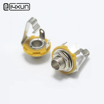 2pcs 6.35mm / 6.5mm Mono Electric Bass Guitar Jack Audio AC/DC Input Socket for Electric Guitar Bass Guit
2pcs 6.35mm / 6.5mm Mono Electric Bass Guitar Jack Audio AC/DC Input Socket for Electric Guitar Bass Guit