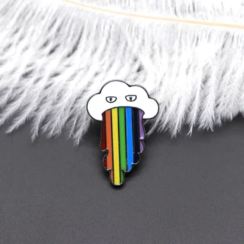 20pcs/lot Cartoon Brooches Rainbow Clouds Enamel Pin for Kids Lapel Pin Hat Bag Pins Denim Jacket Women Brooch Badge SC4752
20pcs/lot Cartoon Brooches Rainbow Clouds Enamel Pin for Kids Lapel Pin Hat Bag Pins Denim Jacket Women Brooch Badge SC4752