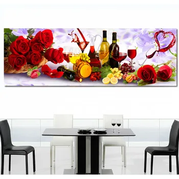 Rose red wine kitchen decoration 3d Diamond Embroidery Diamonds Mosaic Painting Pasted Pictures round Drill beads cross stitch
Rose red wine kitchen decoration 3d Diamond Embroidery Diamonds Mosaic Painting Pasted Pictures round Drill beads cross stitch