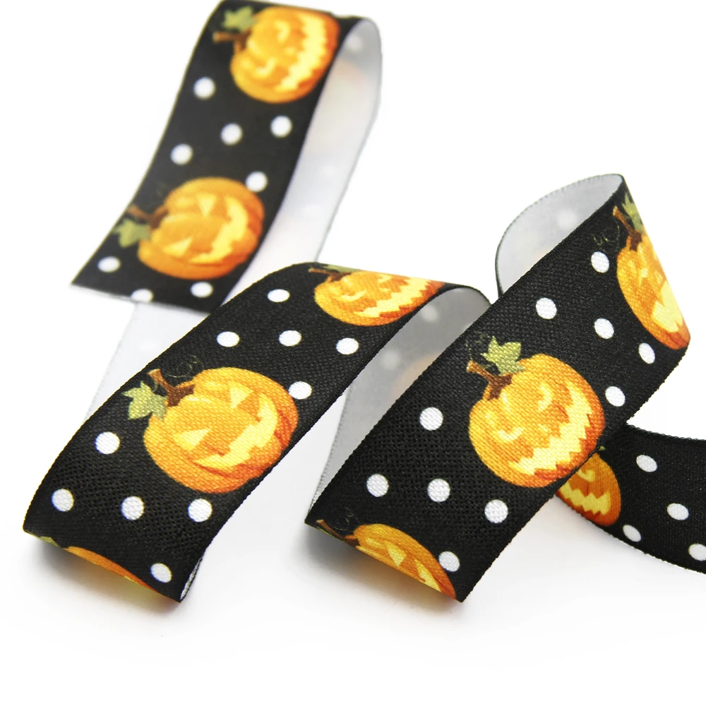 David accessories 1'' Halloween Christmas Pumpkin Santa FOE Elastic ribbon 50 yards,DIY handmade materials,50Yc1488
David accessories 1'' Halloween Christmas Pumpkin Santa FOE Elastic ribbon 50 yards,DIY handmade materials,50Yc1488