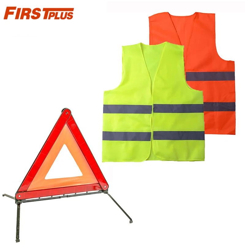 Visibility Roadside Emergency Kit -1 x Foldable Emergency Triangles +2 x Reflective Safety Vest Bright with Reflective Strips
Visibility Roadside Emergency Kit -1 x Foldable Emergency Triangles +2 x Reflective Safety Vest Bright with Reflective Strips