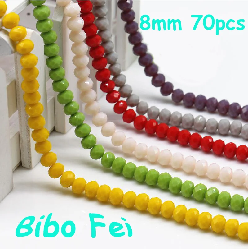 Free shipping multi color 8mm 70PCS Glass Czech crystal beads, wheel beads,transit beads,bracelet necklace Jewelry Making DIY
Free shipping multi color 8mm 70PCS Glass Czech crystal beads, wheel beads,transit beads,bracelet necklace Jewelry Making DIY