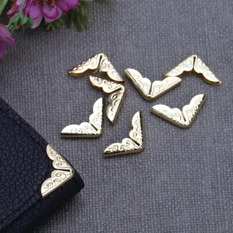 100pcs Metal Book Corner Protectors Book Tone Scrapbooking Albums Corner Protectors DIY Card File Menus Folders Metal Corners
100pcs Metal Book Corner Protectors Book Tone Scrapbooking Albums Corner Protectors DIY Card File Menus Folders Metal Corners