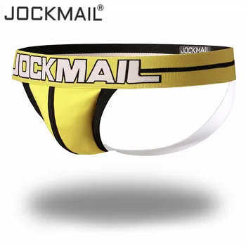 JOCKMAIL Brand Sexy Men Underwear jockstrap Cotton tanga hombre mens thongs and g strings cueca gay Underwear sissy panties hot
JOCKMAIL Brand Sexy Men Underwear jockstrap Cotton tanga hombre mens thongs and g strings cueca gay Underwear sissy panties hot