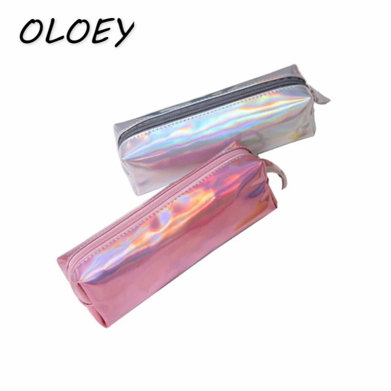 Women Laser Cosmetic Bag Holographic Make Up Pack Student Pencil Case Fashion PU Hand Clutch!
Women Laser Cosmetic Bag Holographic Make Up Pack Student Pencil Case Fashion PU Hand Clutch!