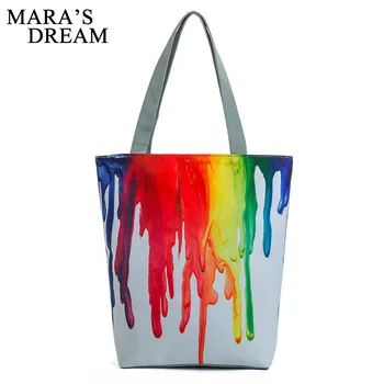 Mara's Dream Printing Casual Bag Women Canvas Beach Bags High Quality Female Single Shoulder Bags Ladies Tote Bag Sac A Main
Mara's Dream Printing Casual Bag Women Canvas Beach Bags High Quality Female Single Shoulder Bags Ladies Tote Bag Sac A Main