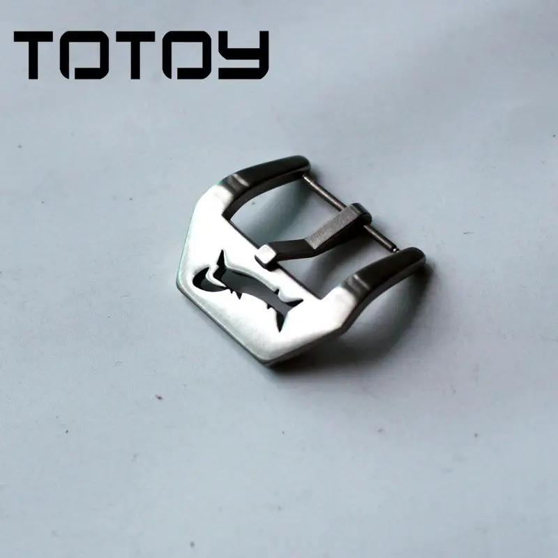 TOTOY 316 Stainless Steel Clasp, 20MM 22MM Shark Male Buckle, Matte Steel Watchbands
TOTOY 316 Stainless Steel Clasp, 20MM 22MM Shark Male Buckle, Matte Steel Watchbands